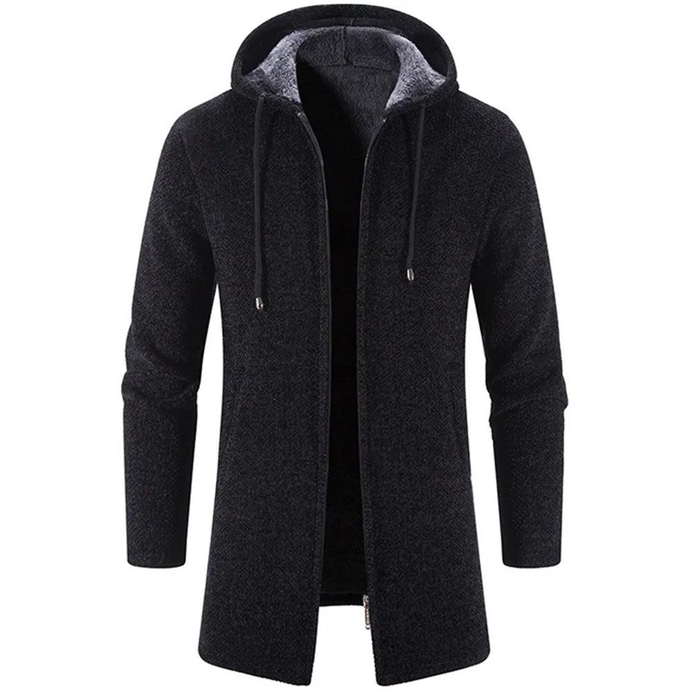 Men's Long Wool Vest