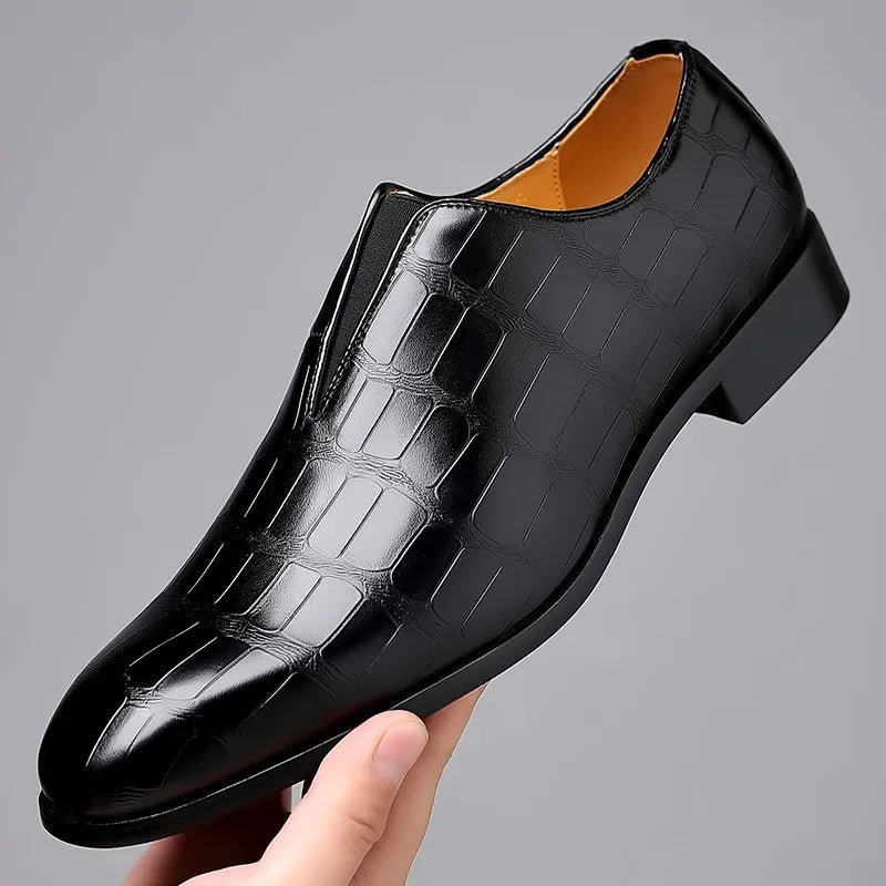 Elegant Men's Leather Dress Shoes