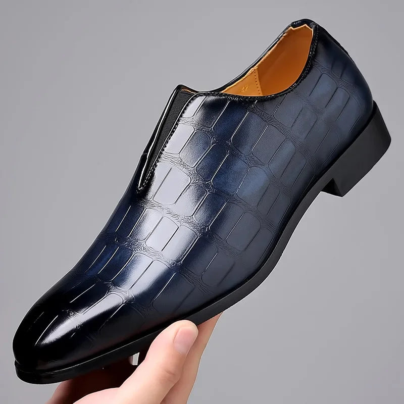 Elegant Men's Leather Dress Shoes