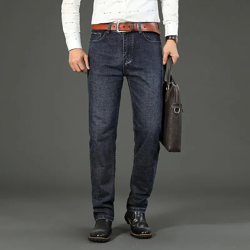 Men's Straight Denim Jeans