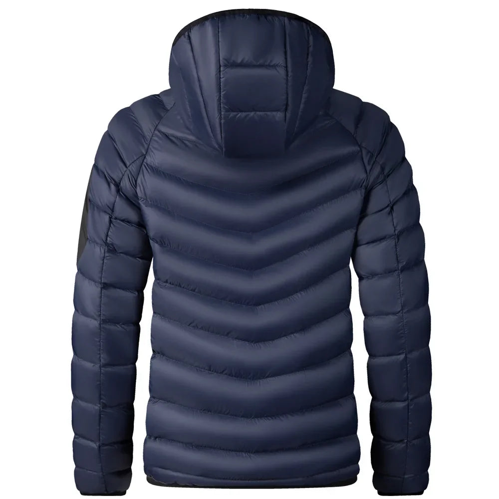 Men's Water-Resistant and Wind-Resistant Winter Jacket