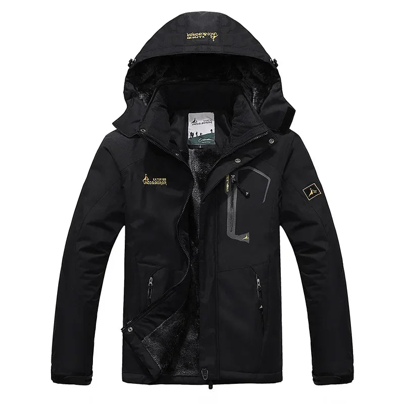 Men's Water-Resistant Outdoor Rain Jacket