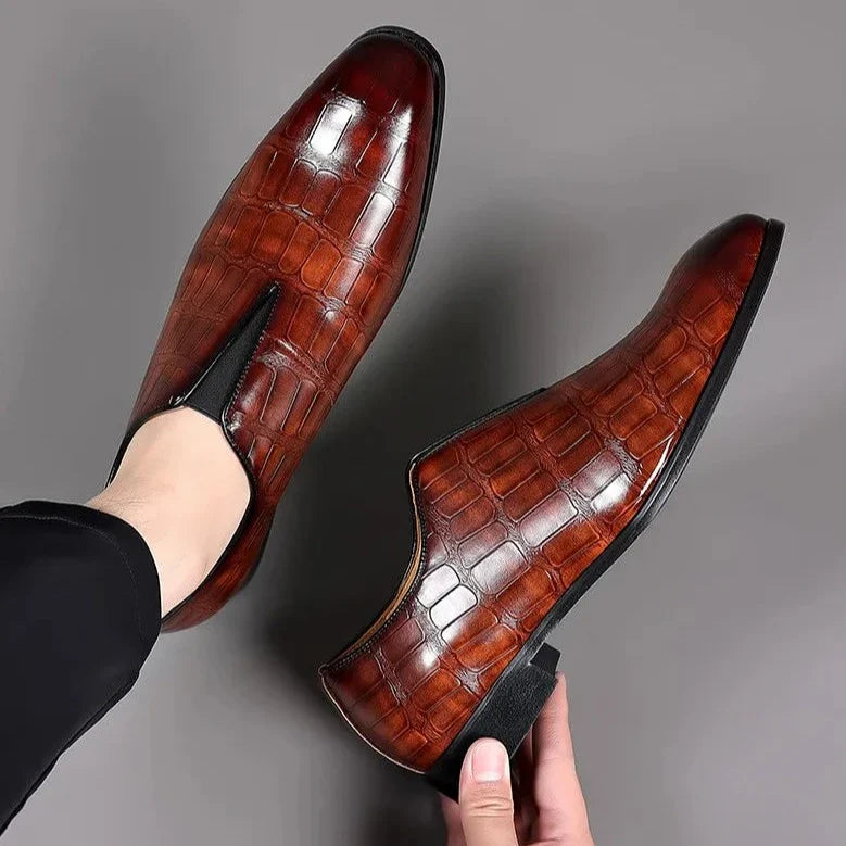 Elegant Men's Leather Dress Shoes