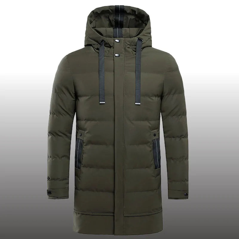 Men’s Long Water-Resistant Winterparka