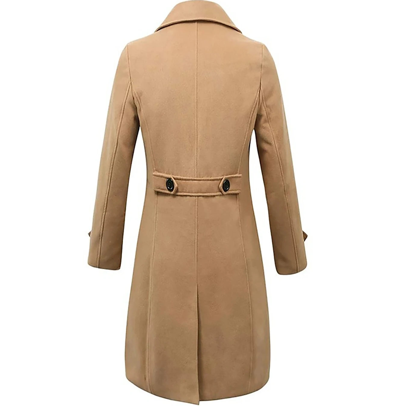 Men's Warm Long Business Coat