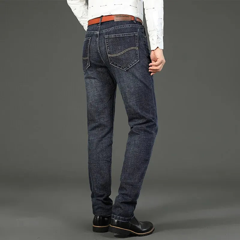 Men's Straight Denim Jeans