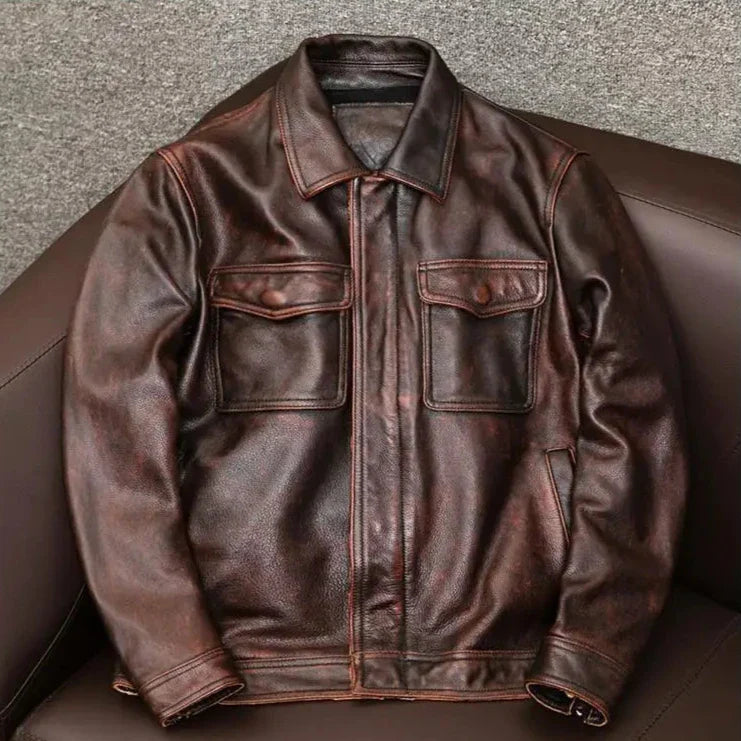 Men's Refined Leather jacket