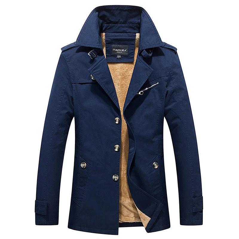 Men's Water-Resistant Fleecelined Wintercoat