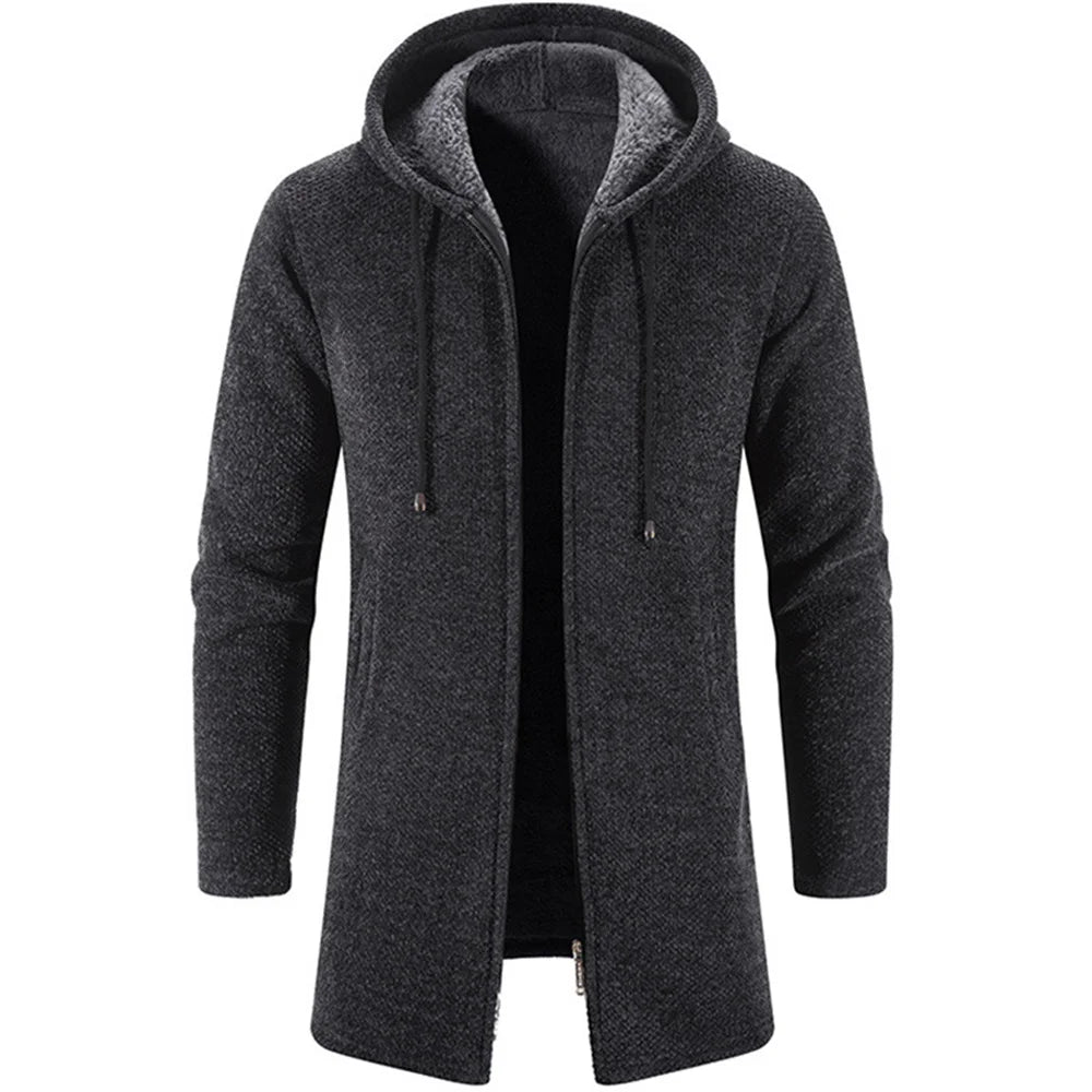 Men's Long Wool Vest