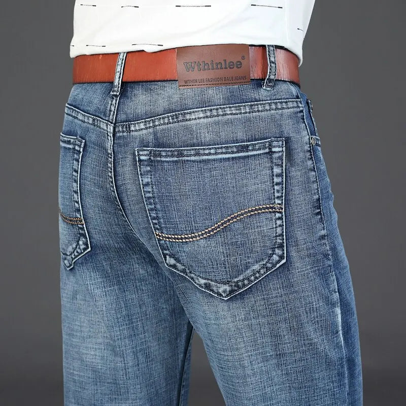 Men's Straight Denim Jeans