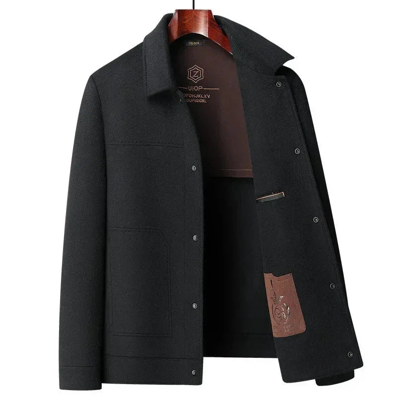 Men's Versatile Brushed Jacket