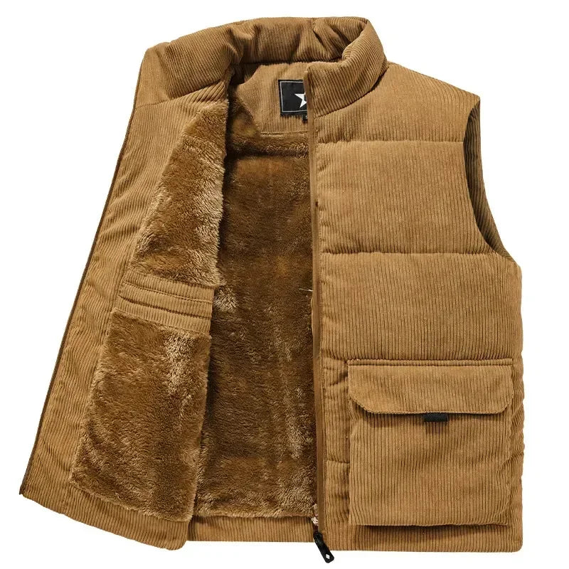 Men's Luxe Corduroy Gilet