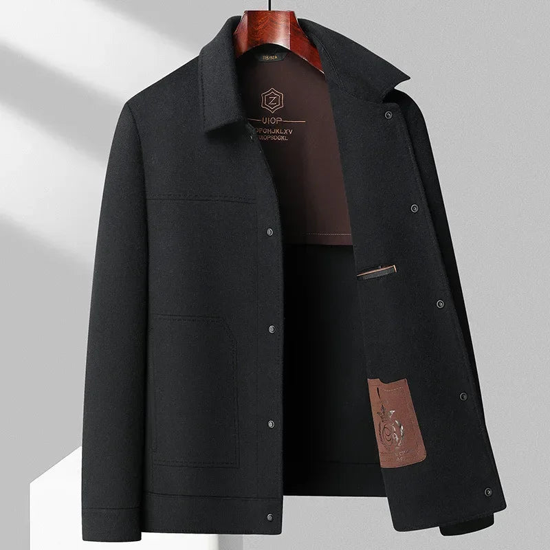 Men's Versatile Brushed Jacket