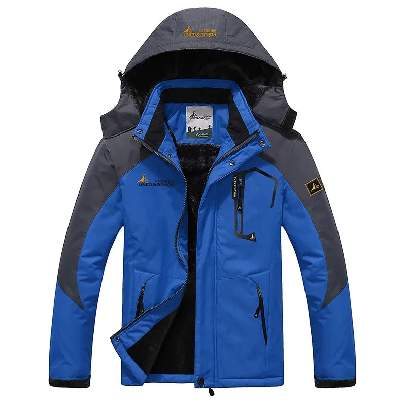 Men's Water-Resistant Outdoor Rain Jacket