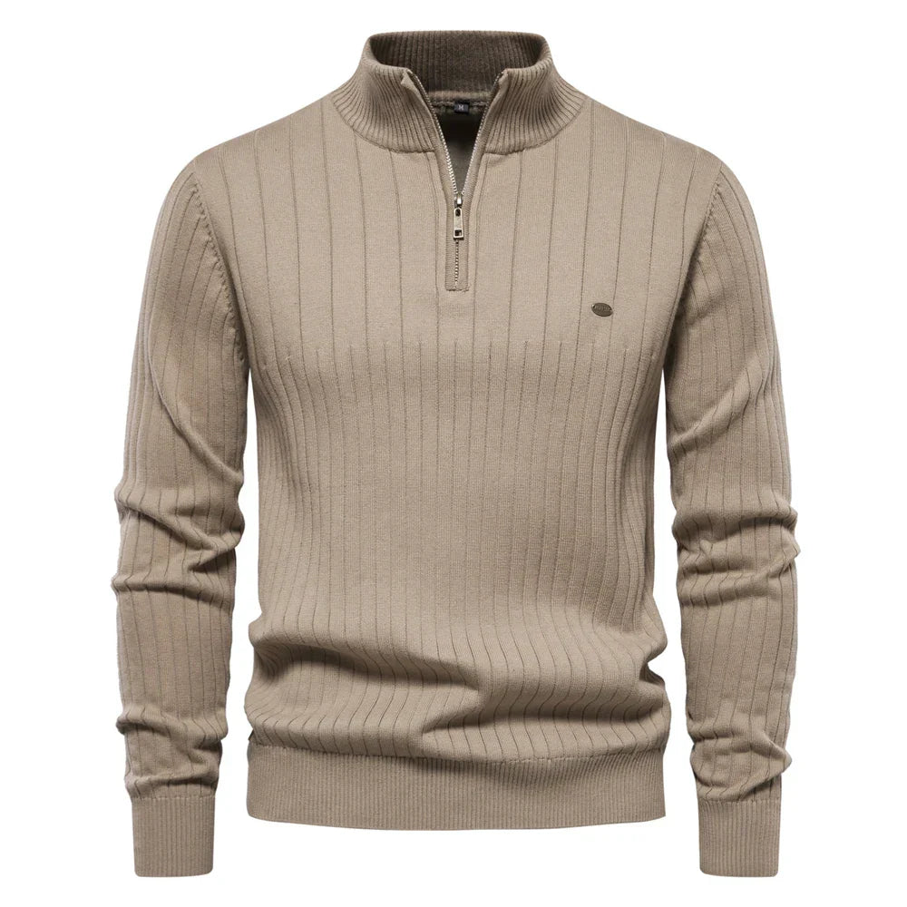 Men's Cozy Half-Zip Sweater