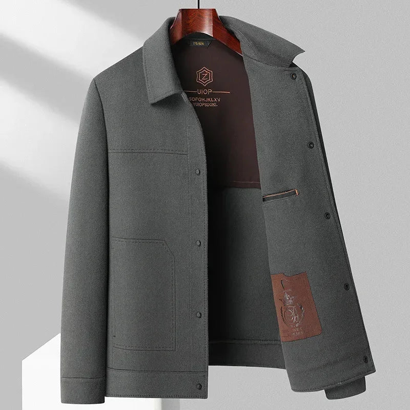 Men's Versatile Brushed Jacket