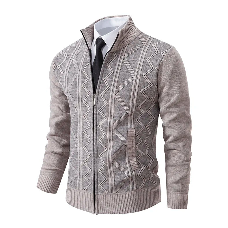 Men's zippered Business vest