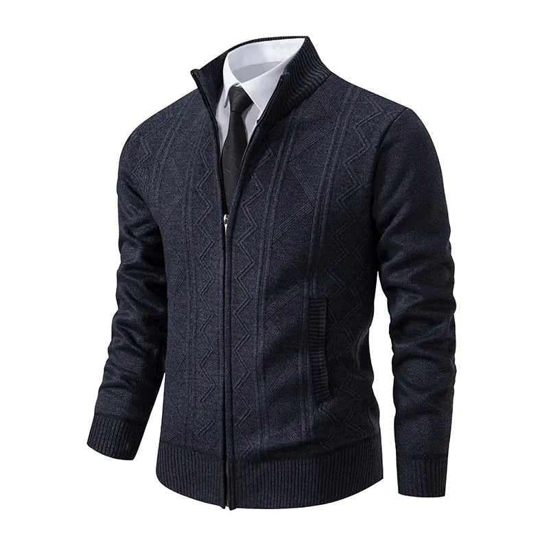 Men's zippered Business vest