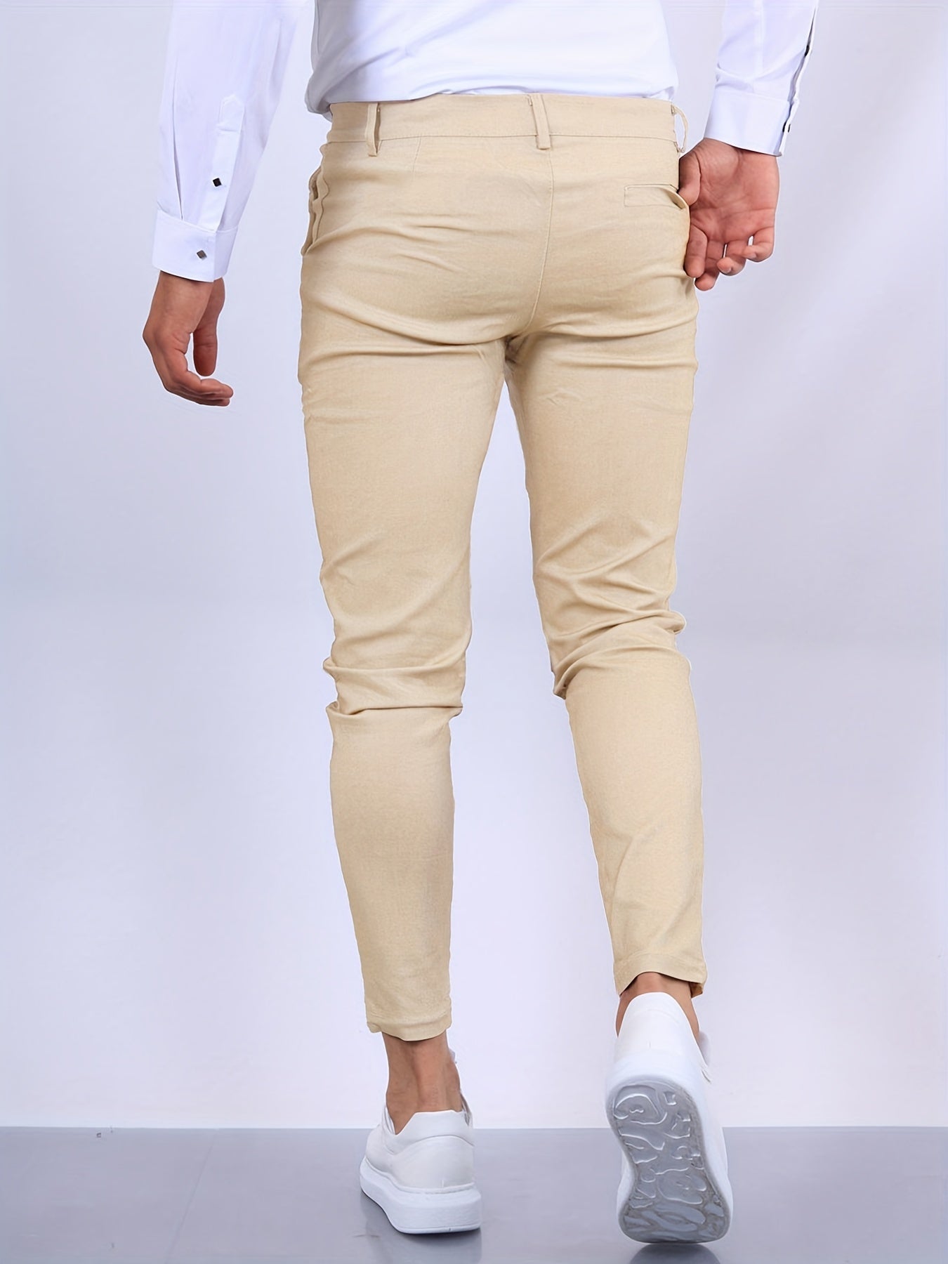 Men's Slim-Fit Stretch Chino Pants