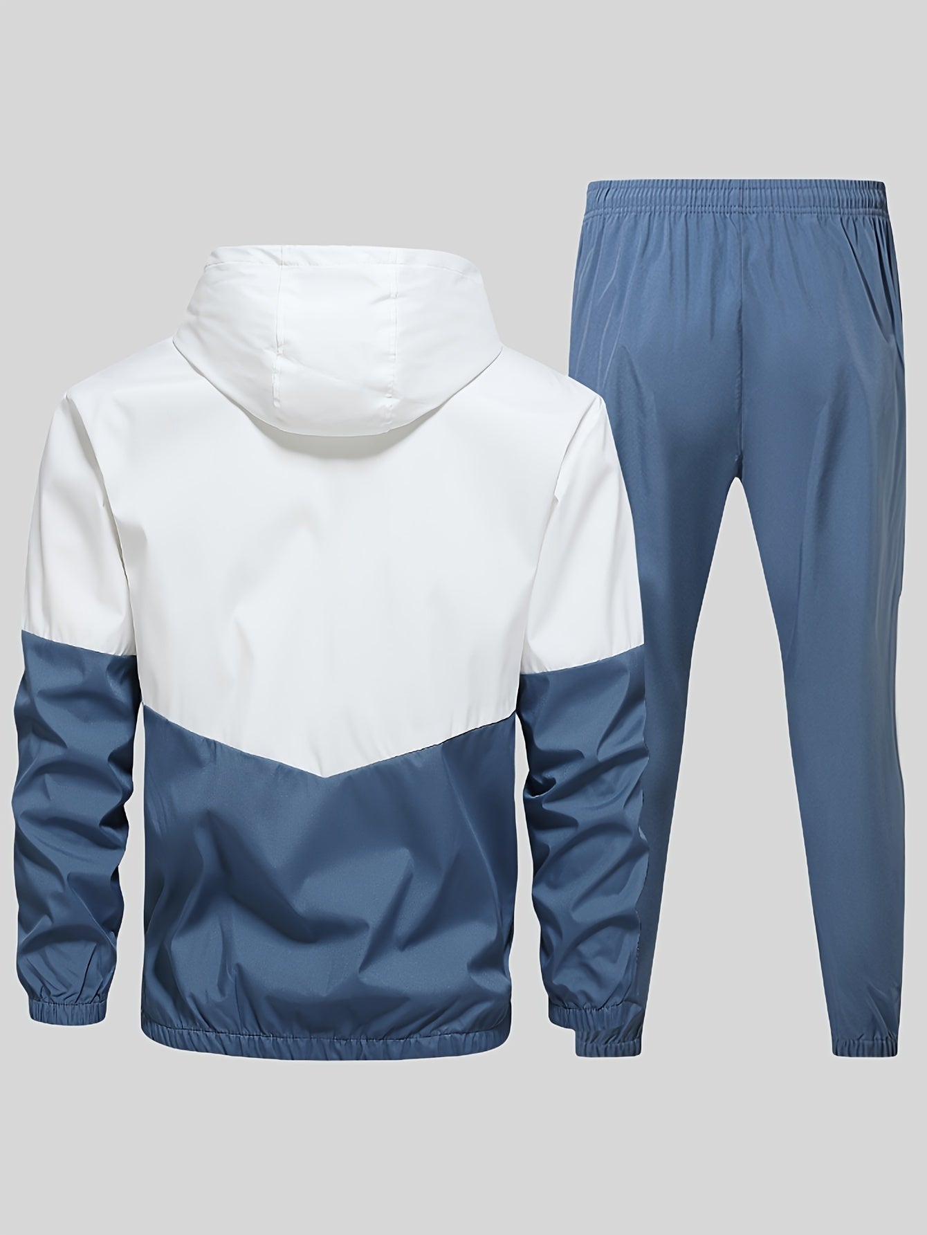 Men's Color-Block Two-Piece Tracksuit