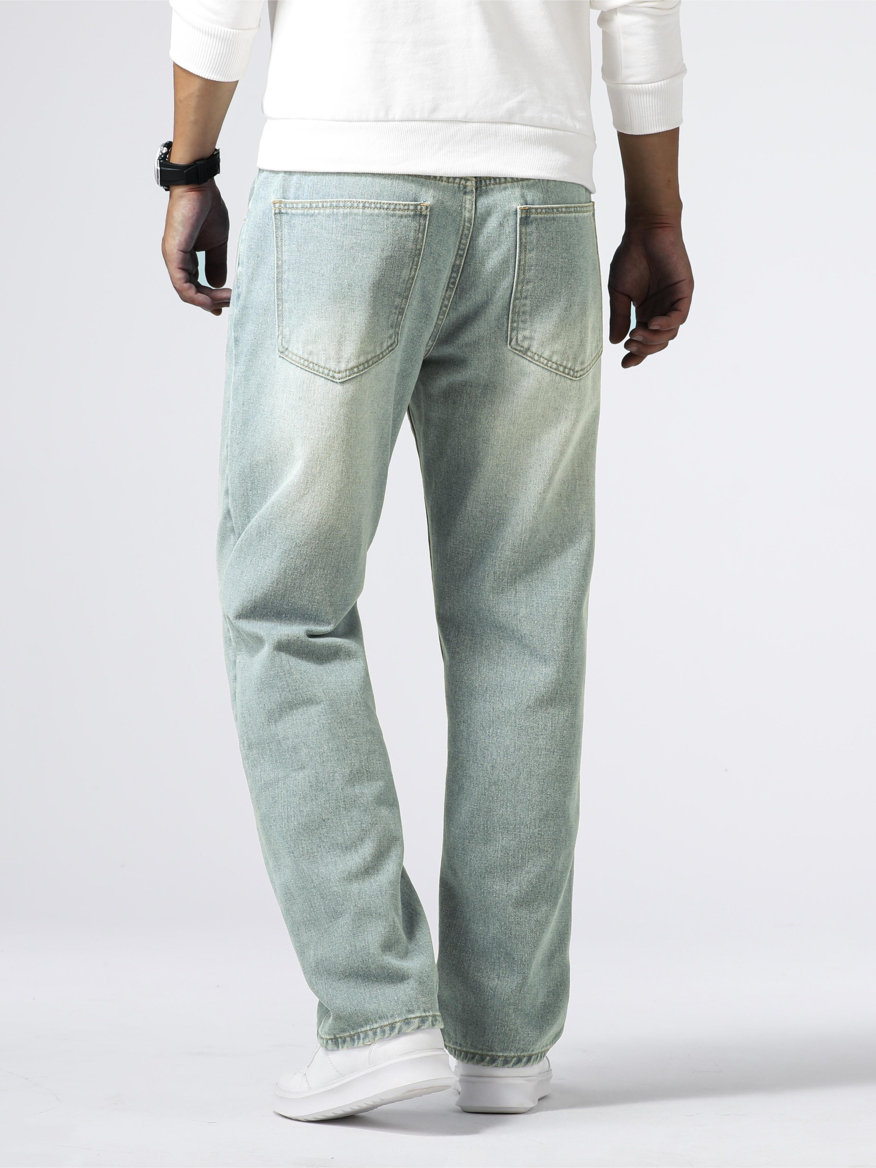 Men's Loose casual denim jeans