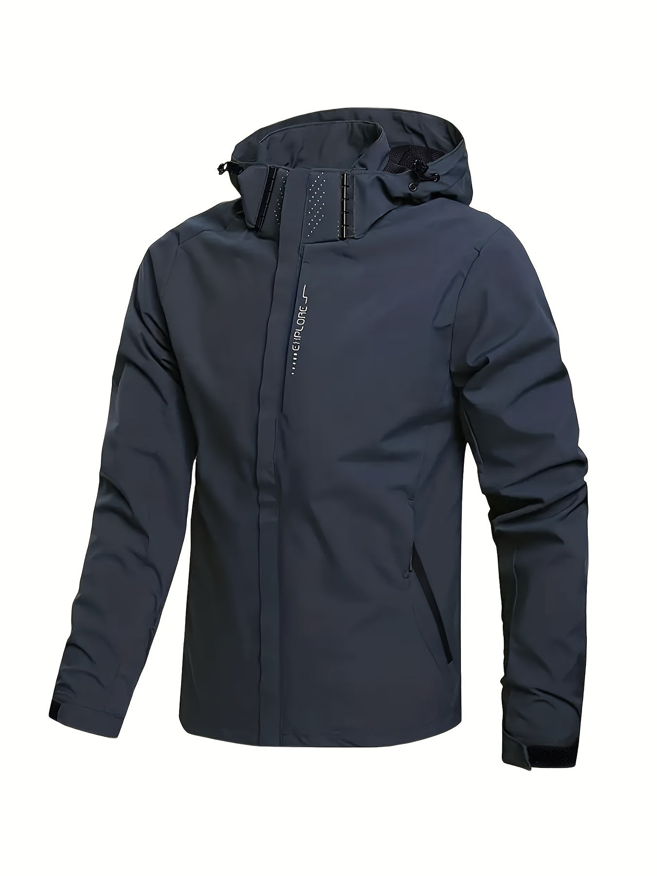 Men’s Hooded Wind-Resistant Jacket