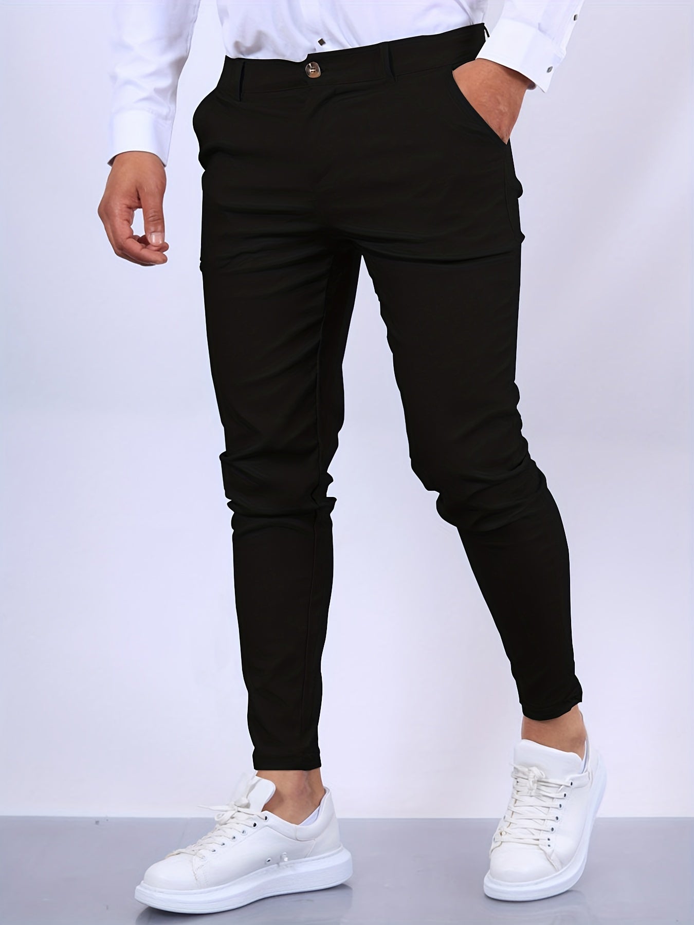 Men's Slim-Fit Stretch Chino Pants