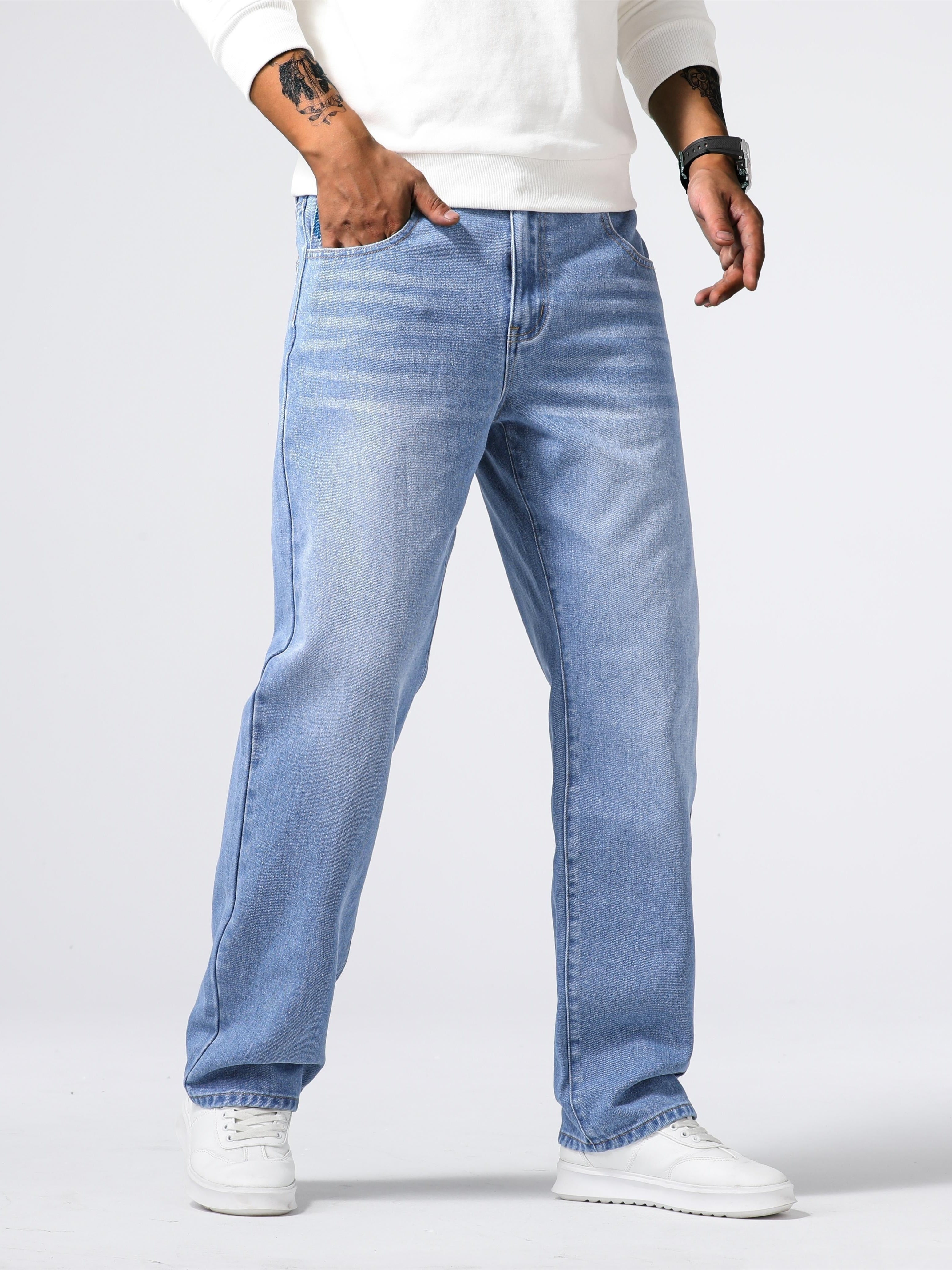 Men's Loose casual denim jeans