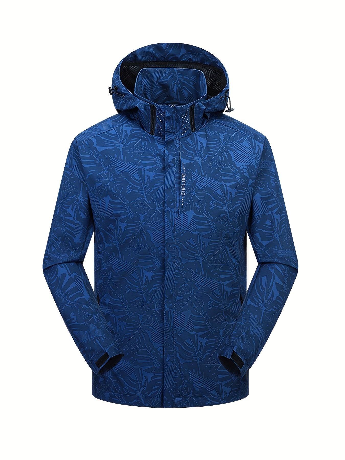 Men’s Hooded Wind-Resistant Jacket