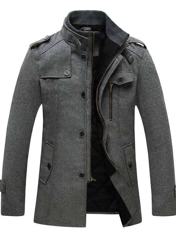 Men's Wool Winter Coat