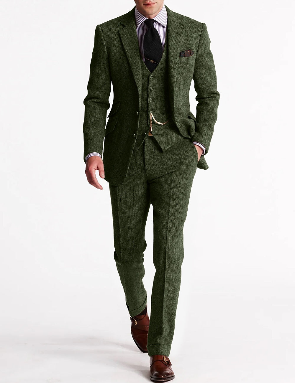 Men's Timeless Tweed 3-piece suit