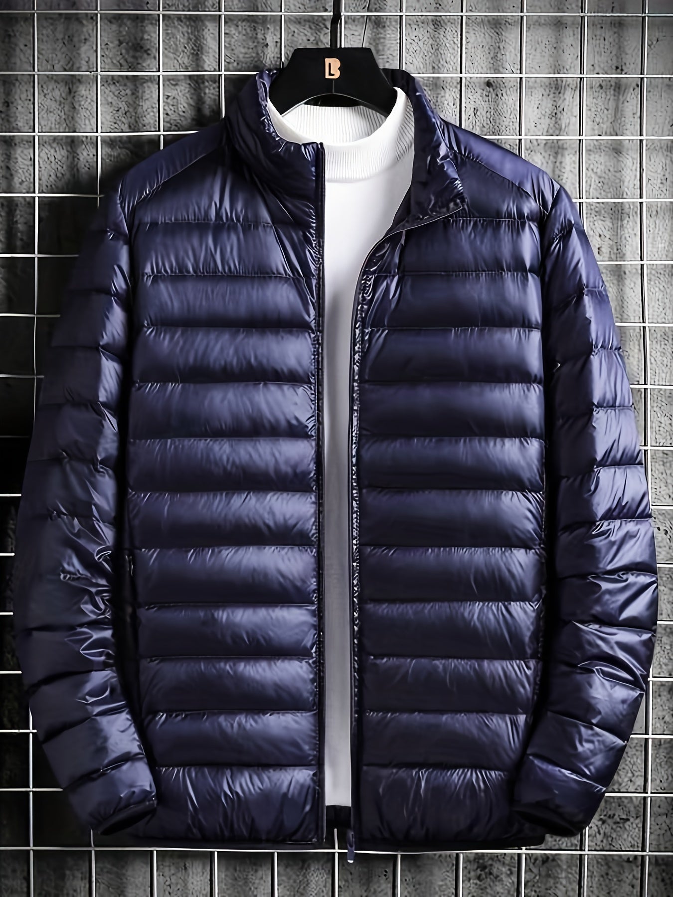 Men's Quilted Puffer Jacket