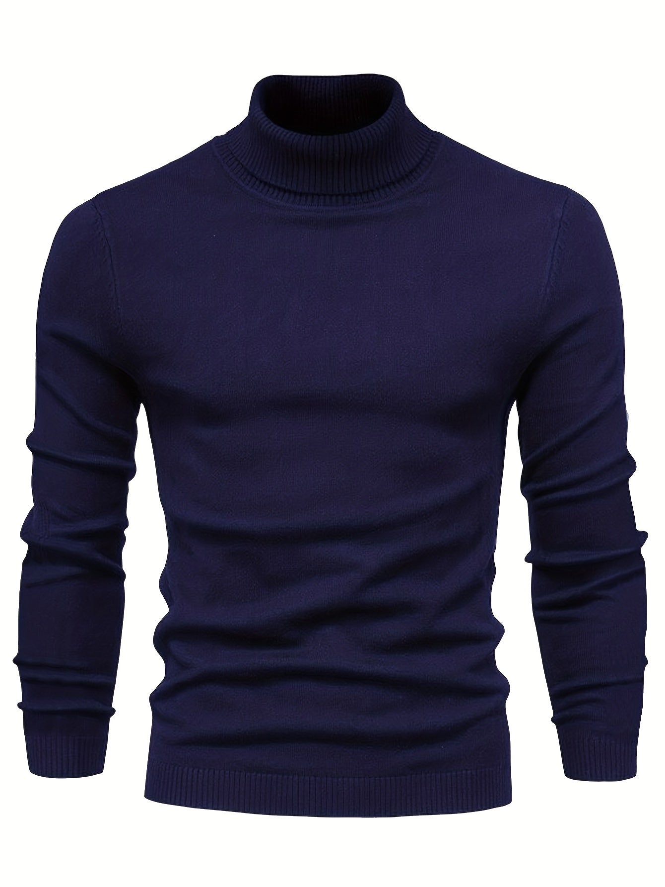 Men's Wool Turtleneck Sweater