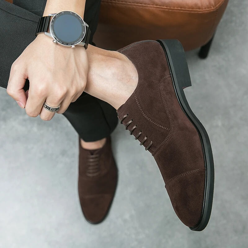 Men's Classic Suede Oxfords