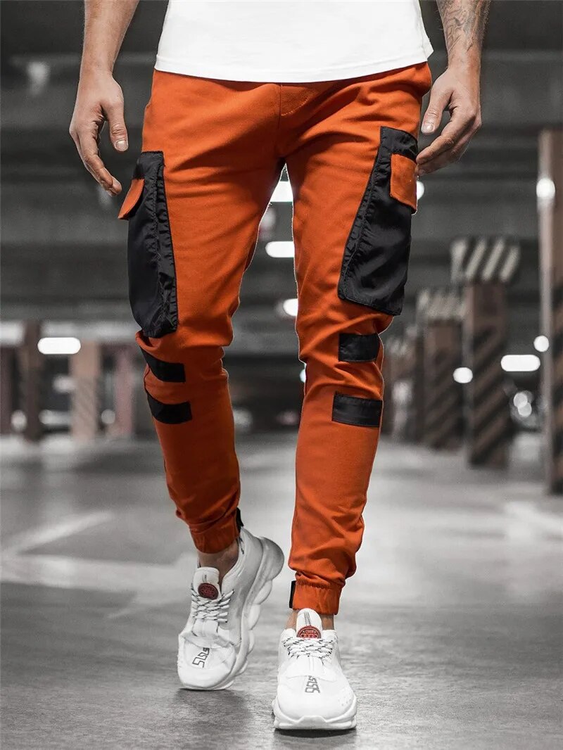 Men's Cargo Sports Joggers