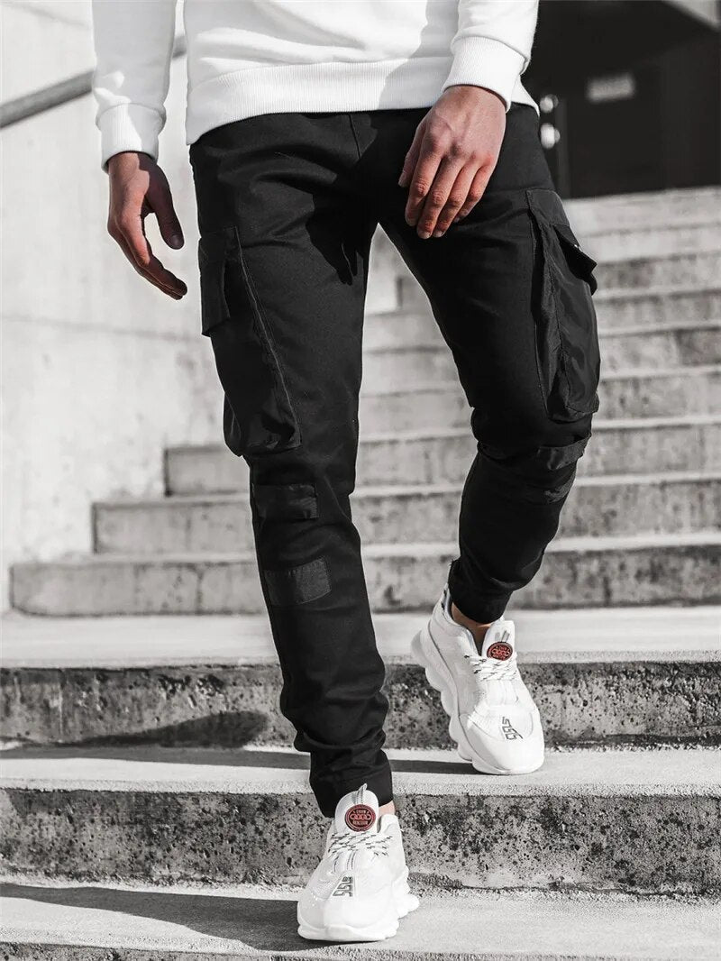 Men's Cargo Sports Joggers