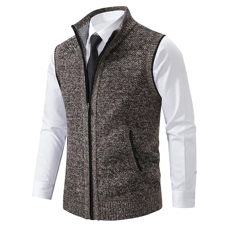 Men's Wool Sleeveless Business vest