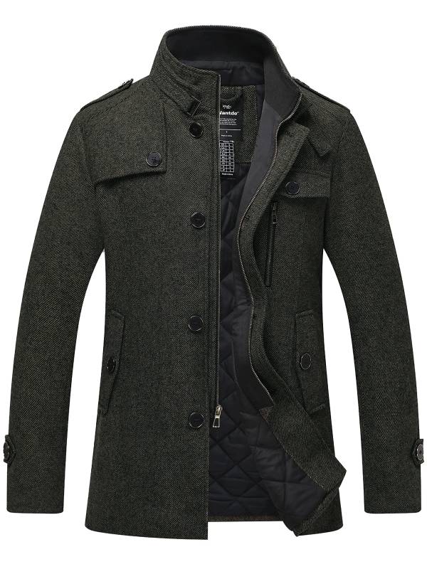 Men's Wool Winter Coat