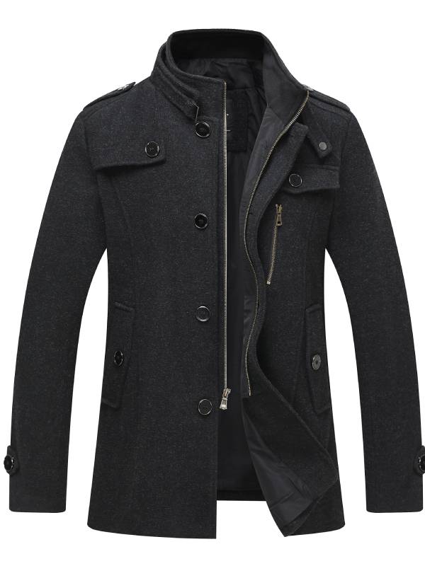 Men's Wool Winter Coat