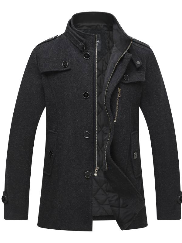 Men's Wool Winter Coat