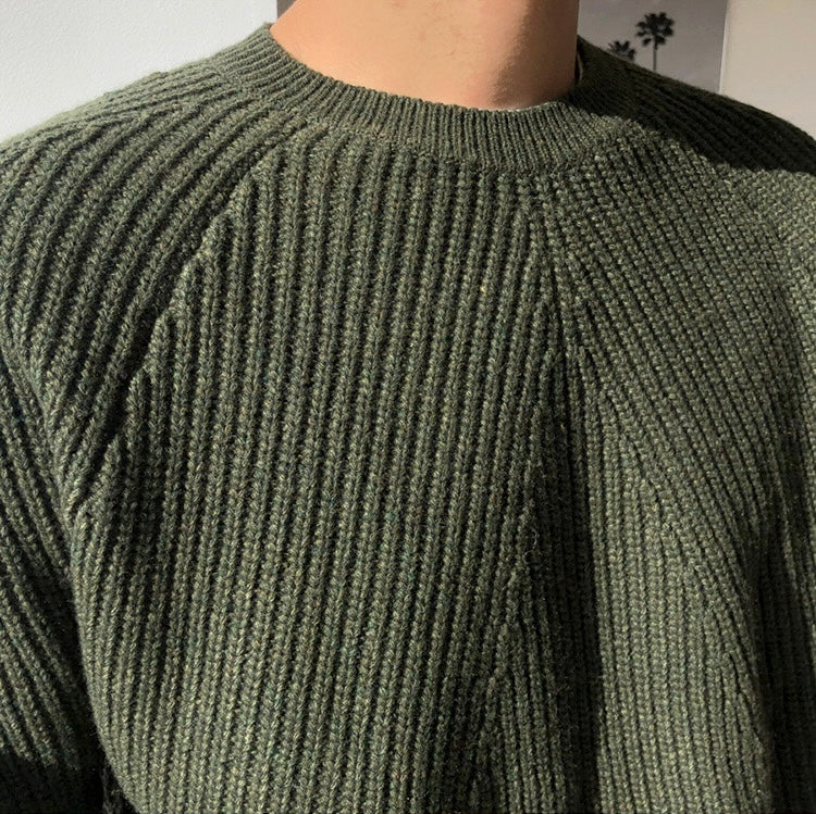 Men's Oversized Ribbed Sweater