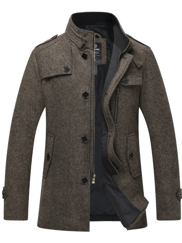 Men's Wool Winter Coat