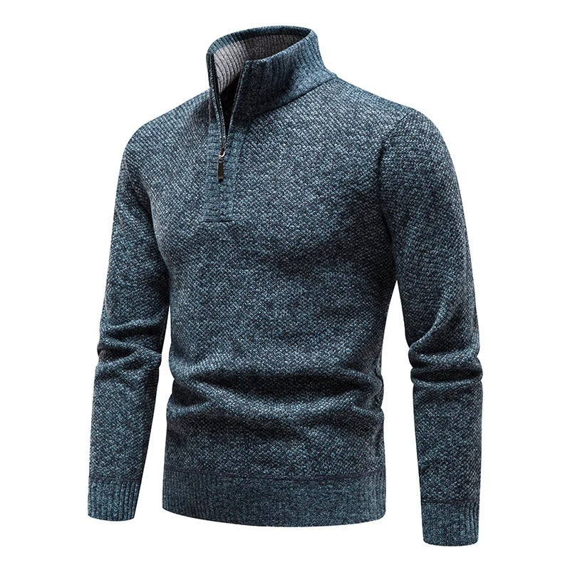 Men's Casual Half-Zip Sweater