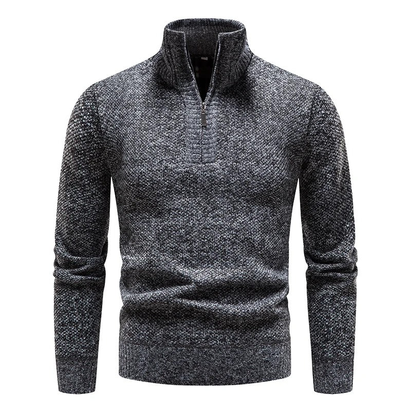 Men's Casual Half-Zip Sweater