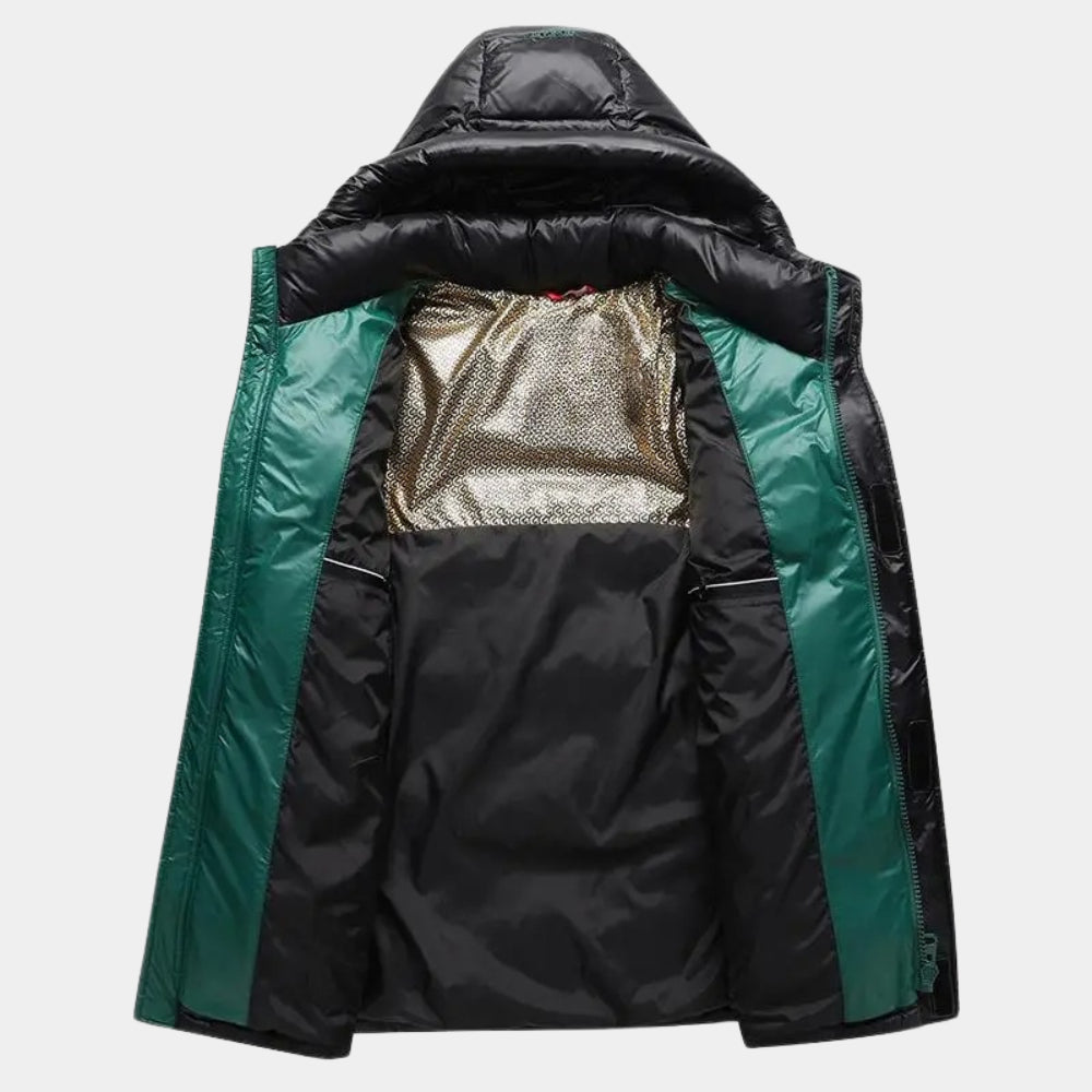 Men's Hooded Down Winter Jacket