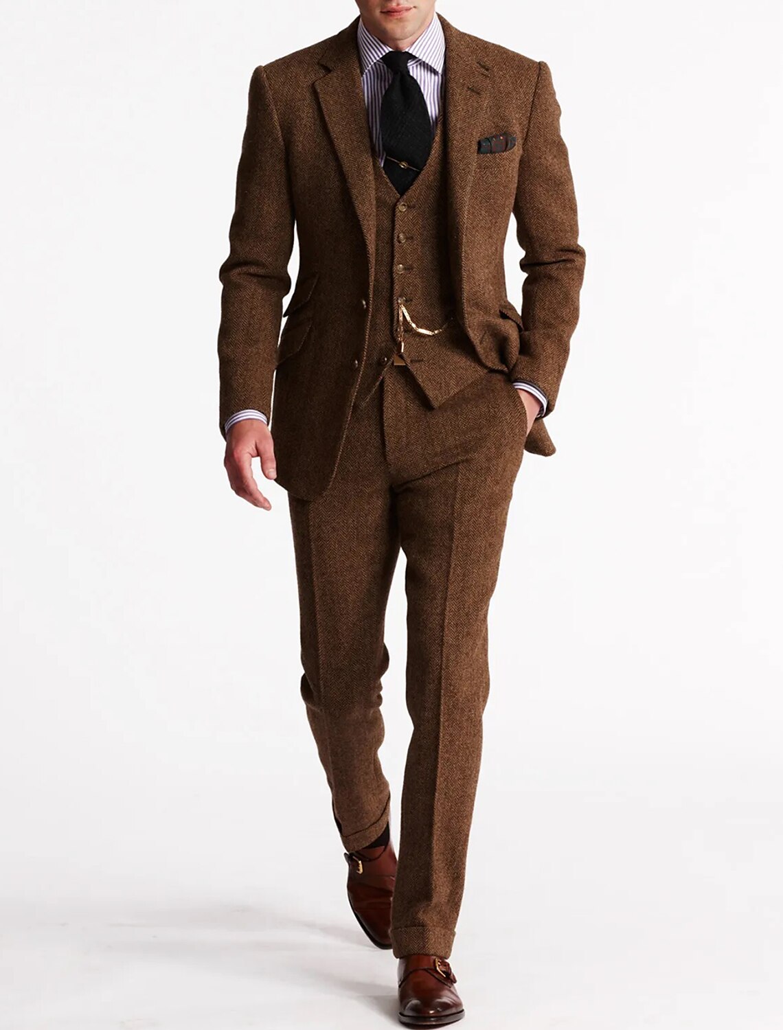 Men's Timeless Tweed 3-piece suit