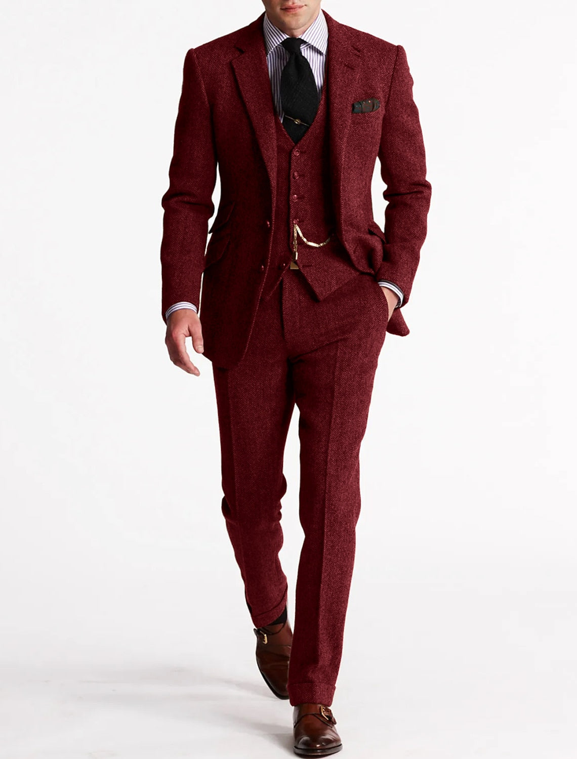 Men's Timeless Tweed 3-piece suit